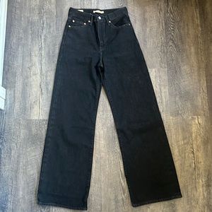 Levi’s ribcage wide leg jeans